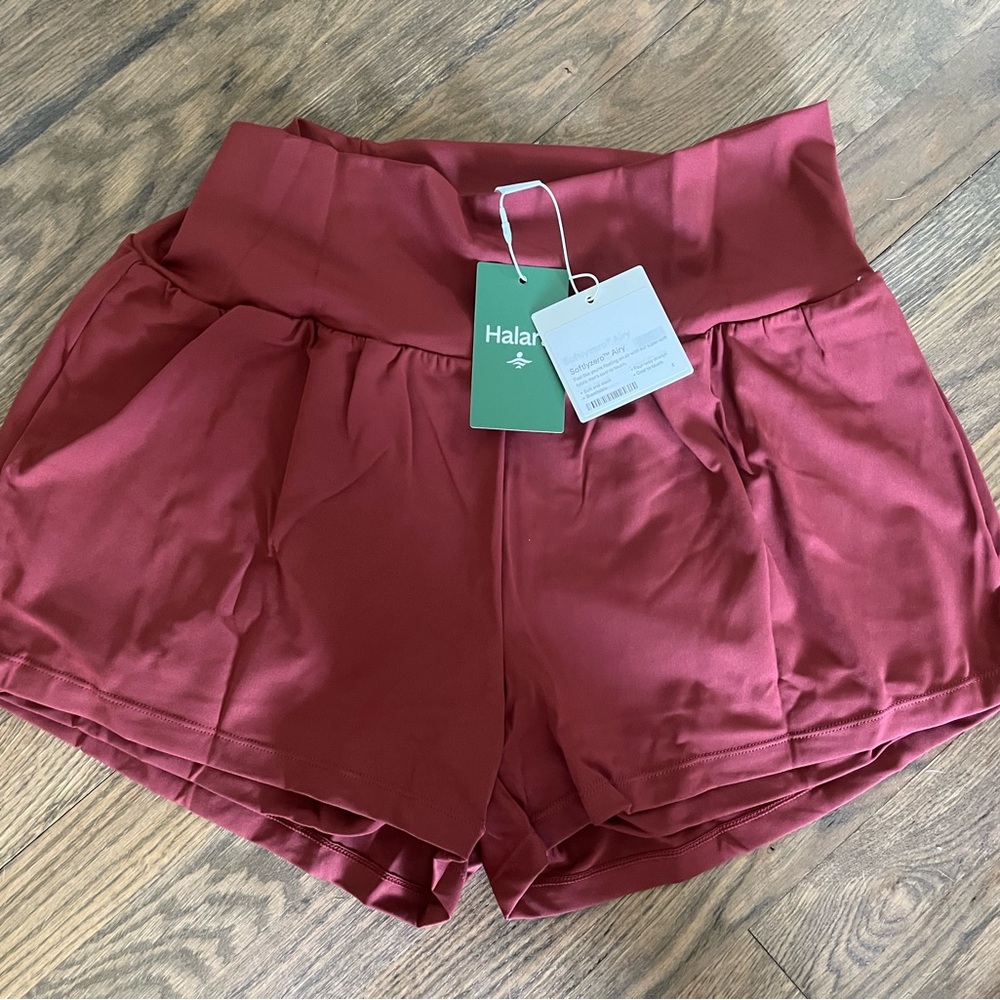 HALARA High Waisted 2-in-1 Yoga Shorts